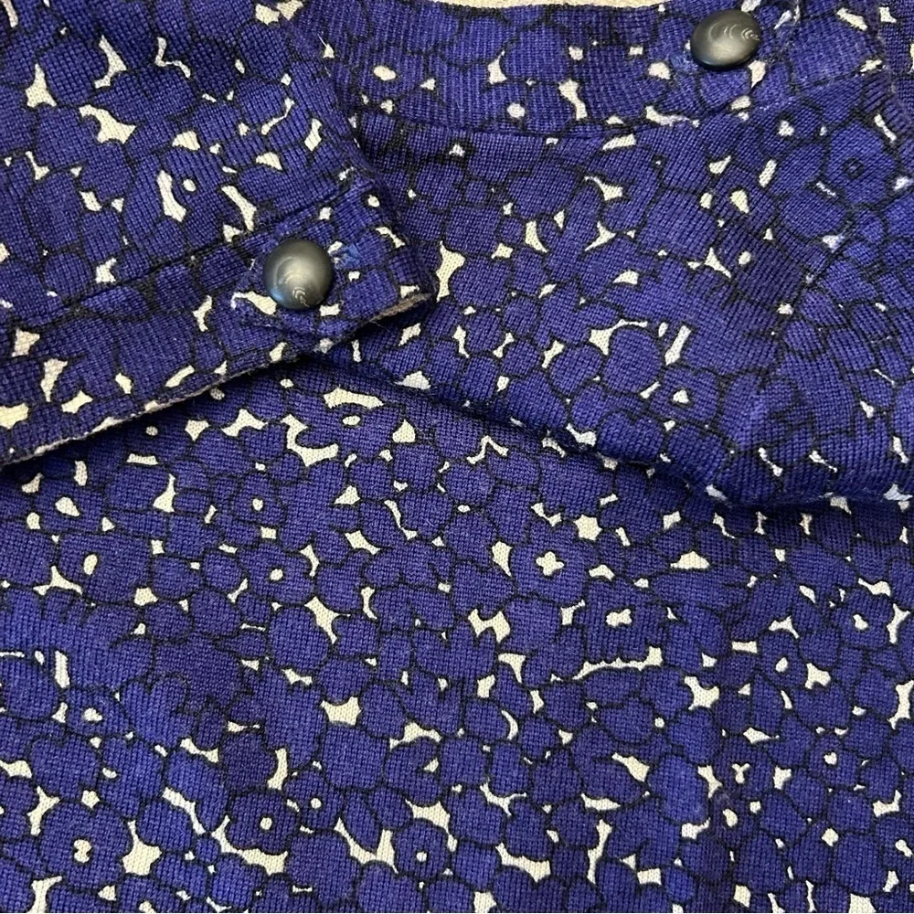 J. CREW Wool Floral Print Dress